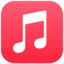 Apple Music subscription service logo